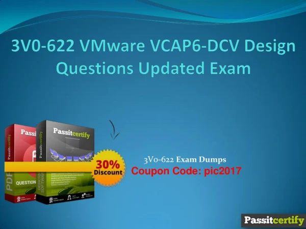 3V0-622 VMware VCAP6-DCV Design Questions Updated Exam