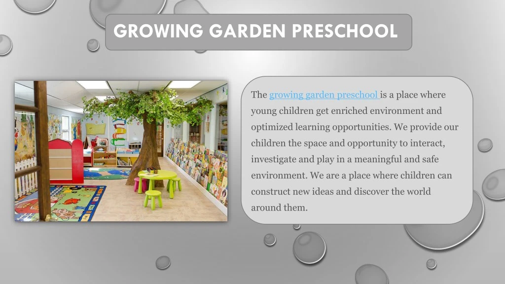 growing garden preschool