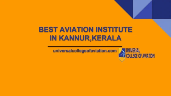 Best Aviation Institute in Kannur,Kerala