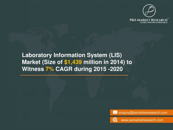 Laboratory Information System Market Research Report