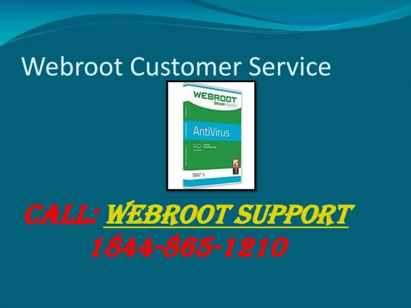Webroot Customer Support | Webroot Support