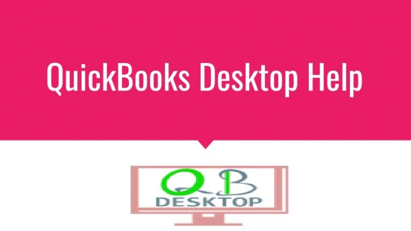 QuickBooks Desktop Help