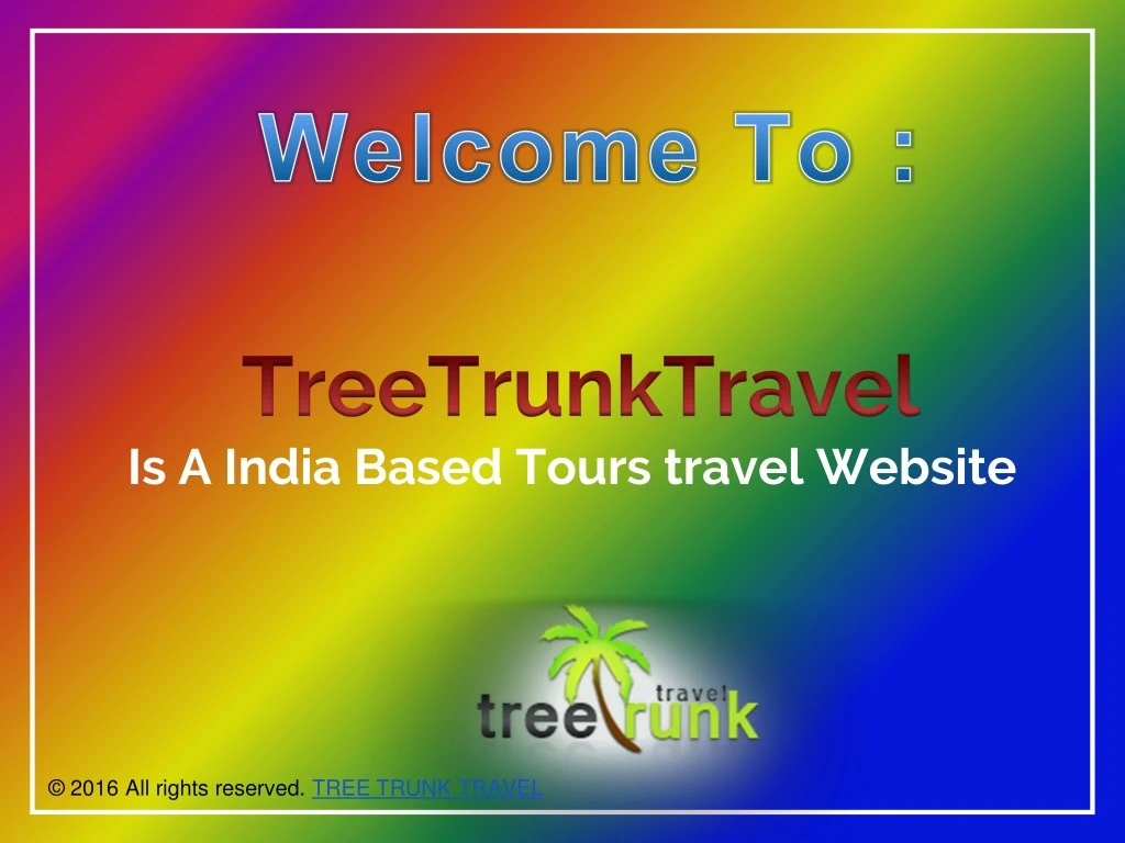 is a india based tours travel website