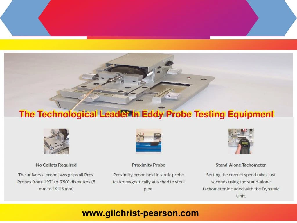 the technological leader in eddy probe testing