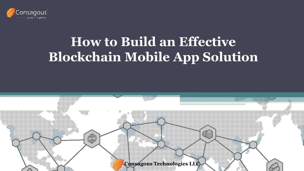 how to build an effective blockchain mobile