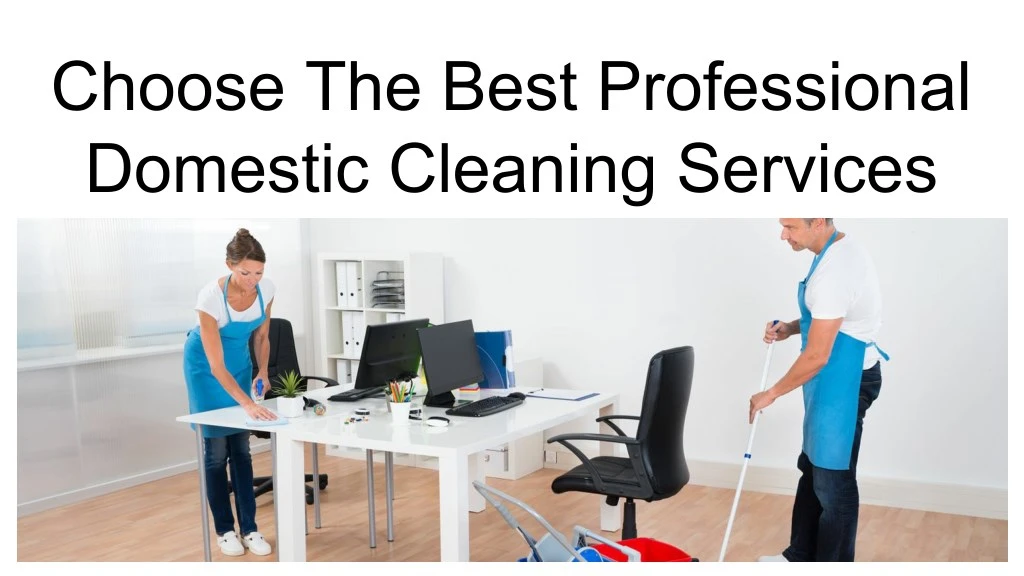choose the best professional domestic cleaning