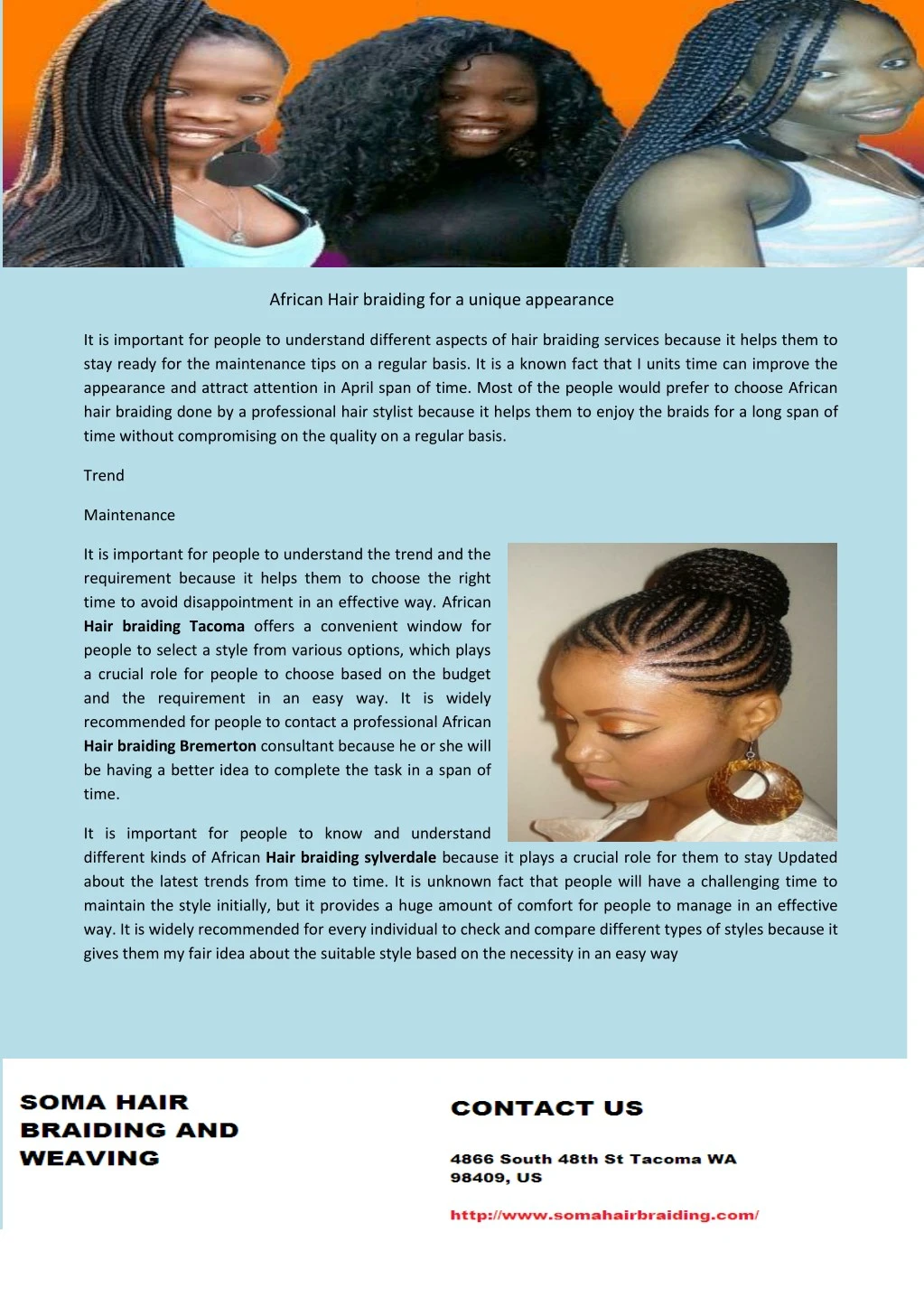 african hair braiding for a unique appearance