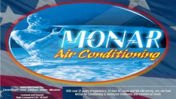 Monar Air Conditioning - 24 Hour AC Repair Firm