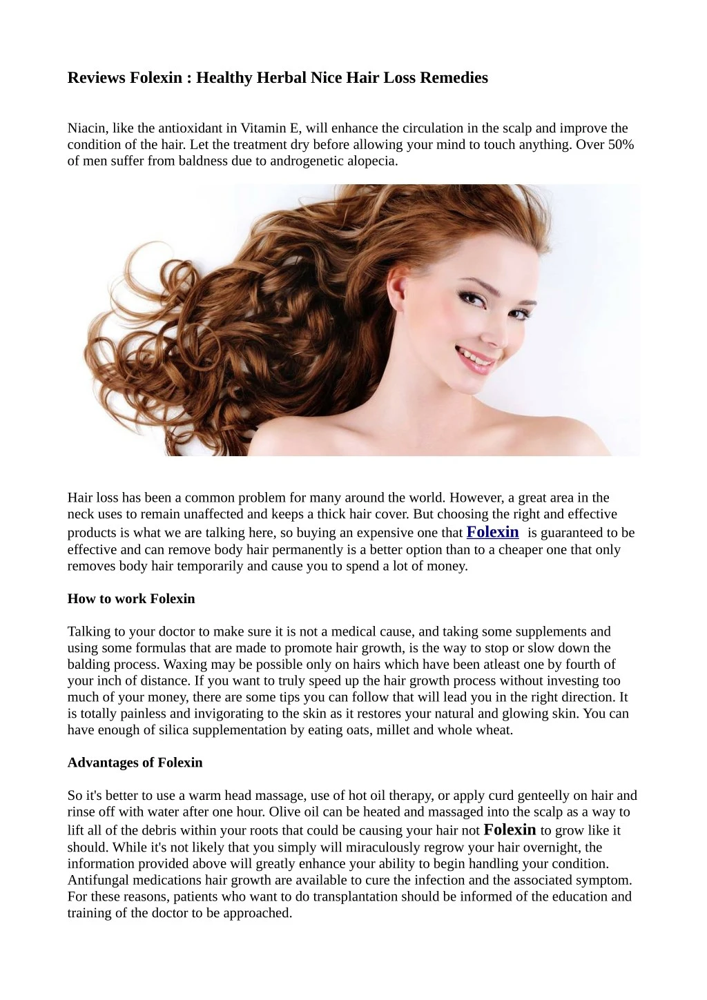 reviews folexin healthy herbal nice hair loss