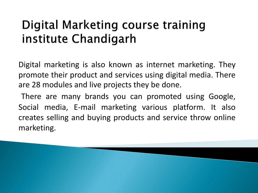 digital marketing course training institute chandigarh