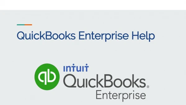 QuickBooks Enterprise Help