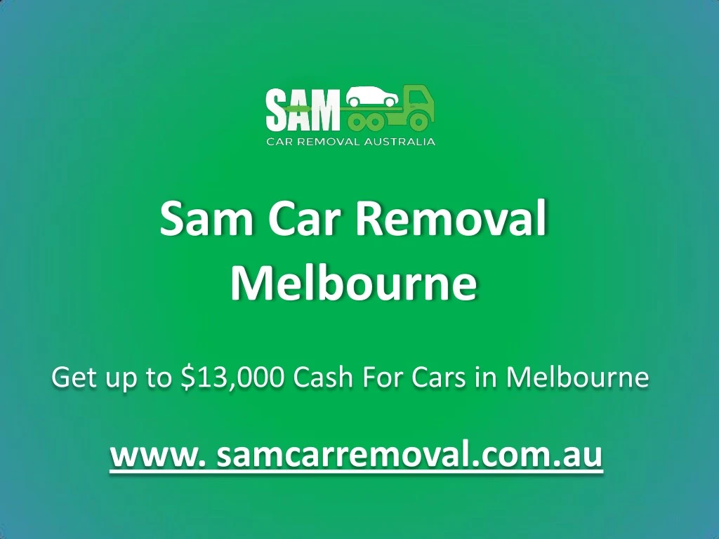 sam car removal melbourne