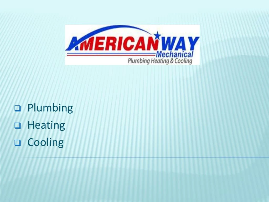 plumbing heating cooling