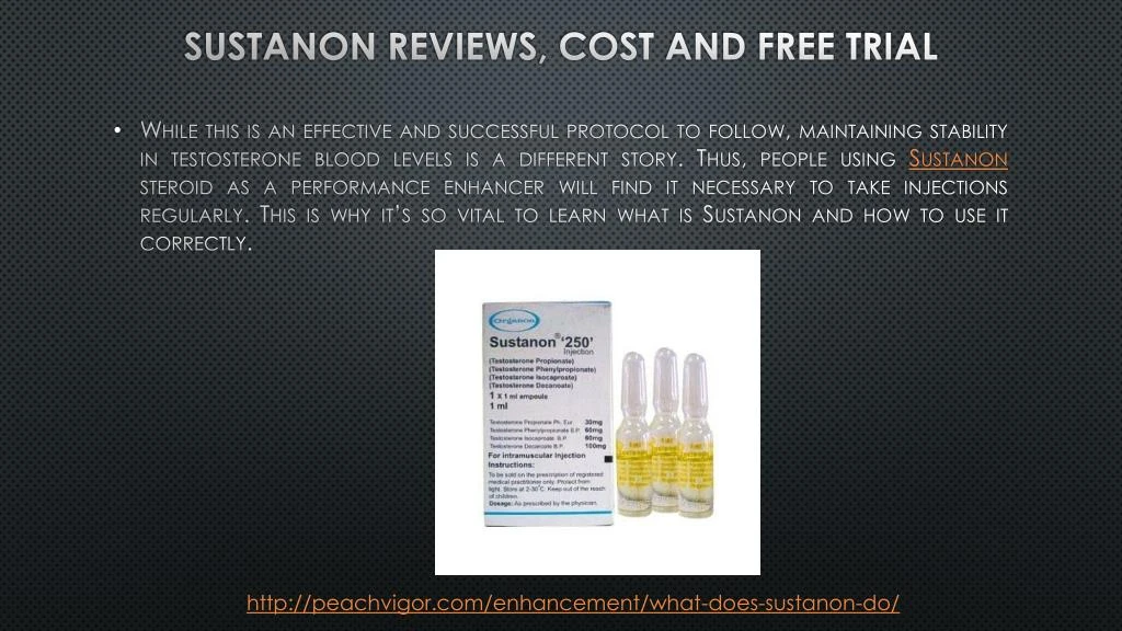 sustanon reviews cost and free trial