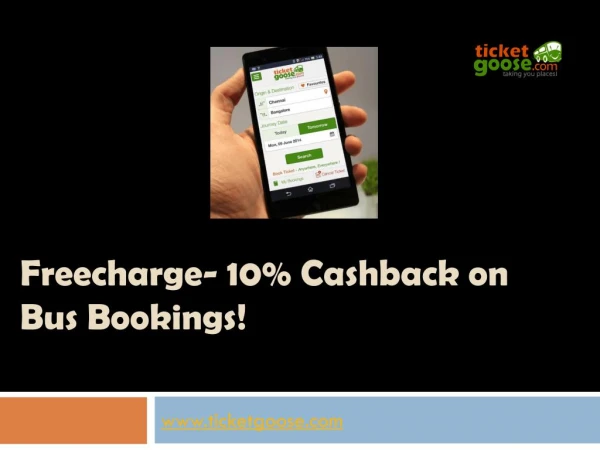 Freecharge- 10% Cashback on Bus Bookings!
