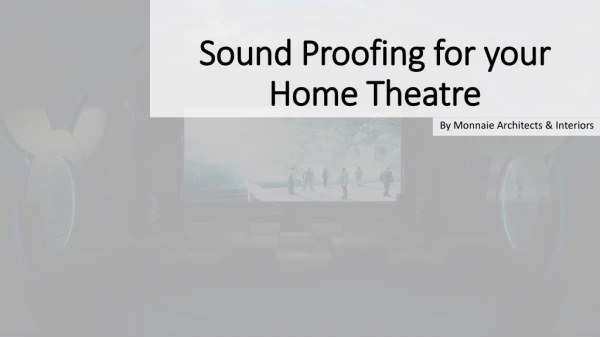 Home Theater Designers in Kerala