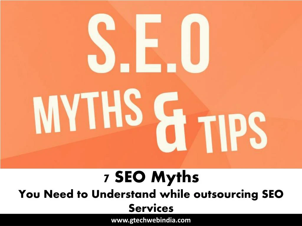 7 seo myths you need to understand while