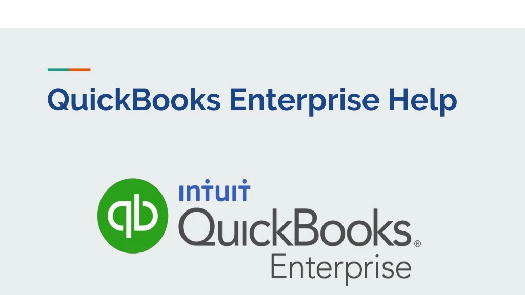 quickbooks enterprise help