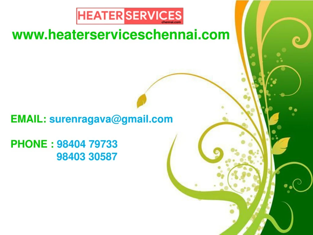 www heaterserviceschennai com