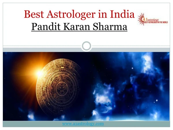 Best Astrologer in India – Pandit Karan Sharma