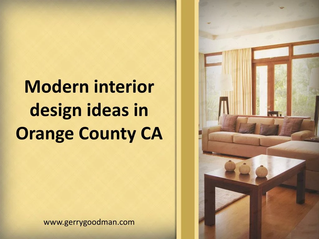 modern interior design ideas in orange county ca