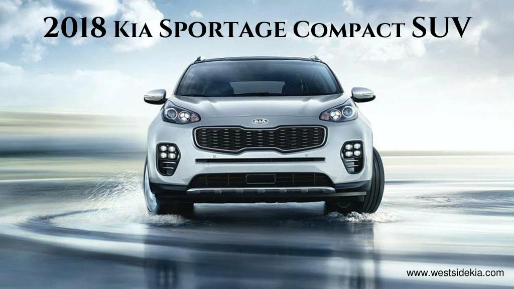 2018 kia sportage compact suv