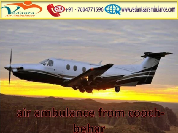 Vedanta Air Ambulance from Dimapur to Delhi has Paramedical staff