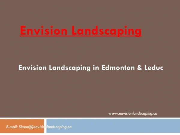 Landscaping Services Edmonton