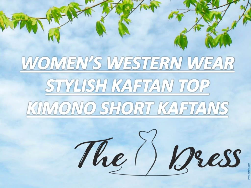 women s western wear stylish kaftan top kimono