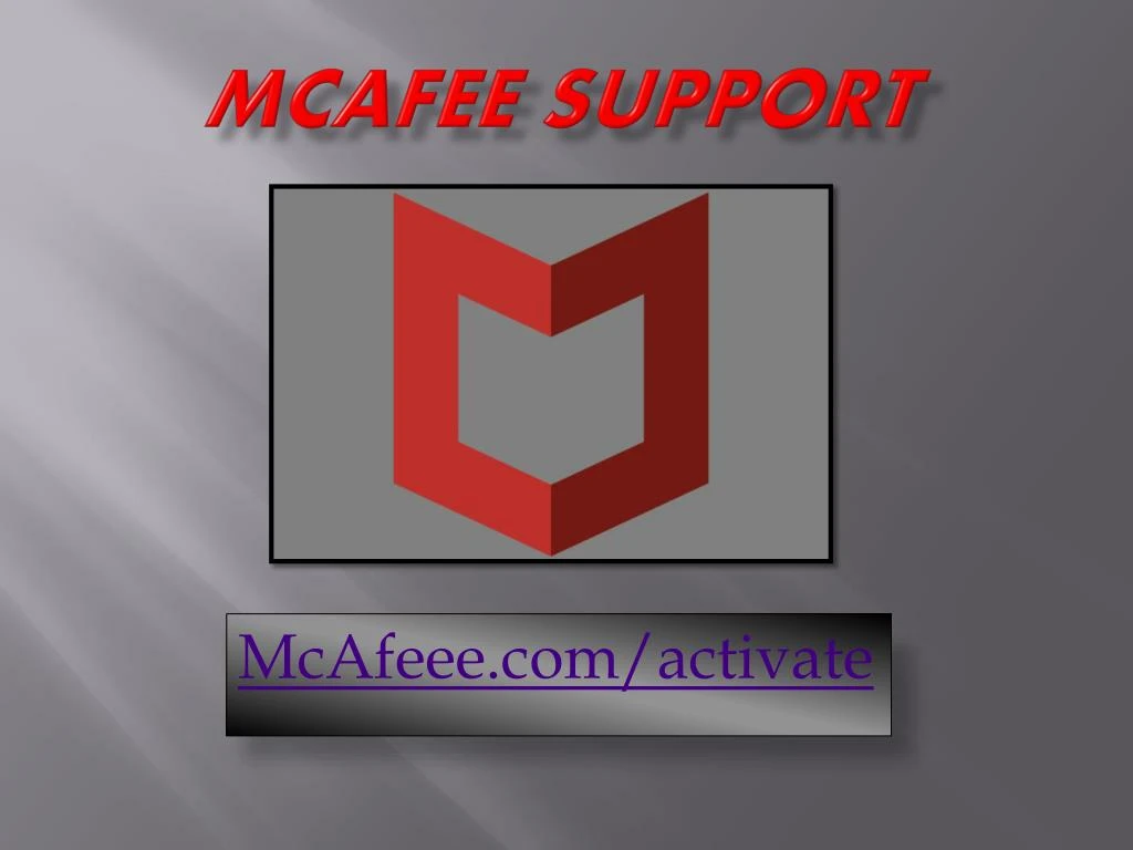 mcafee support