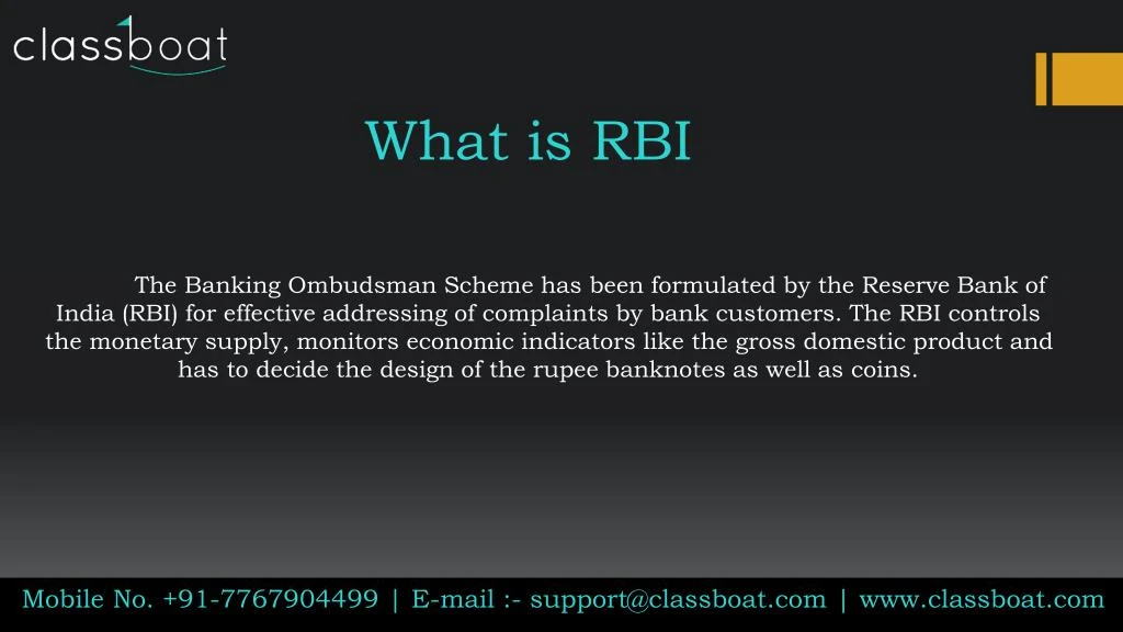 what is rbi