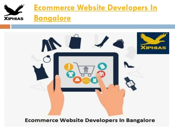 Ecommerce Website Developers In Bangalore