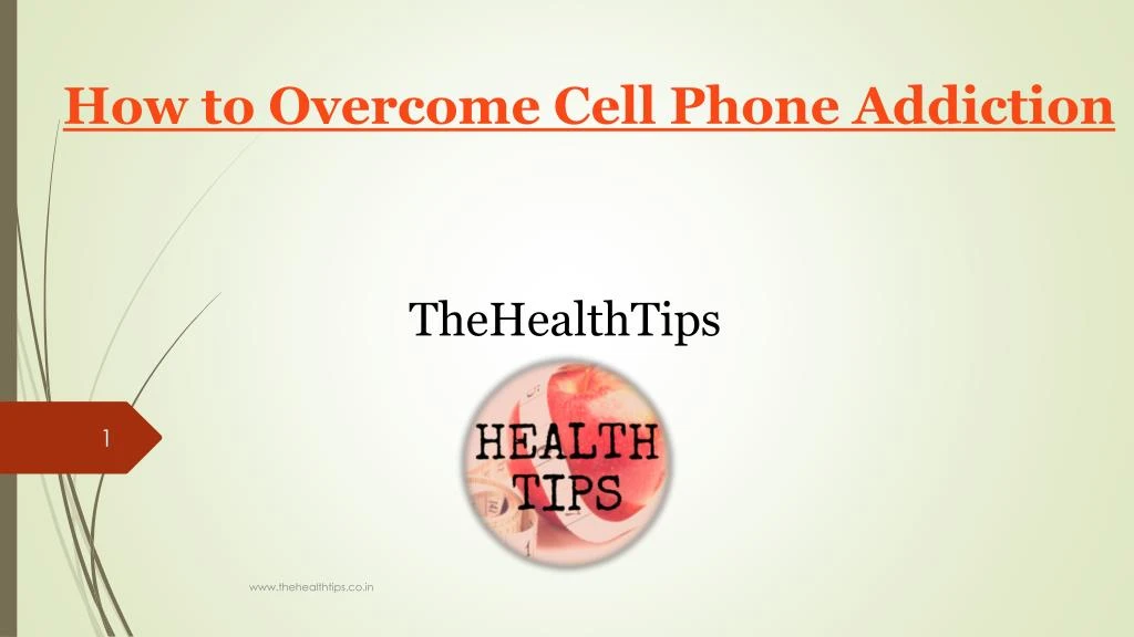 how to overcome cell phone addiction