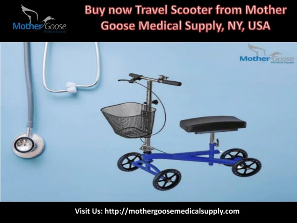 Buy Travel scooters from Mother Goose Supply, North Syracuse, USA