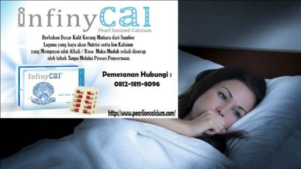 Recommended WA || 081218118096 Obat Insomnia Alami,Infinycal I-Cal