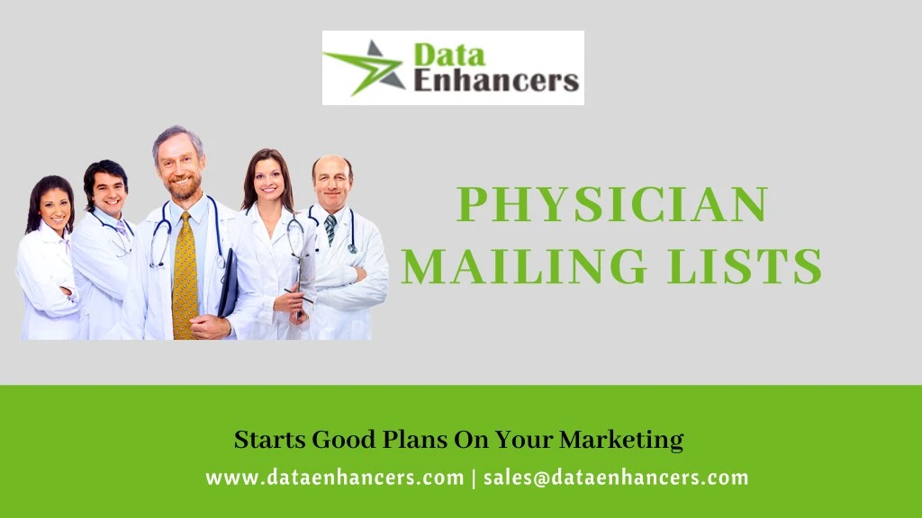 physician mailing lists