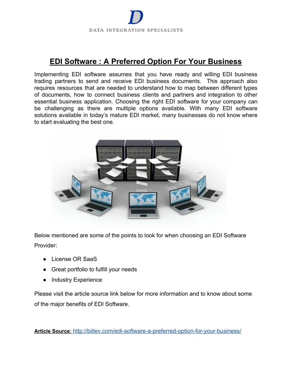 edi software a preferred option for your business