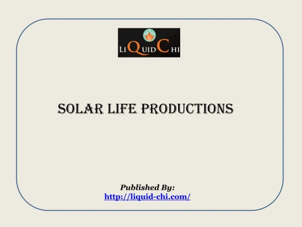 Solar Life Productions
