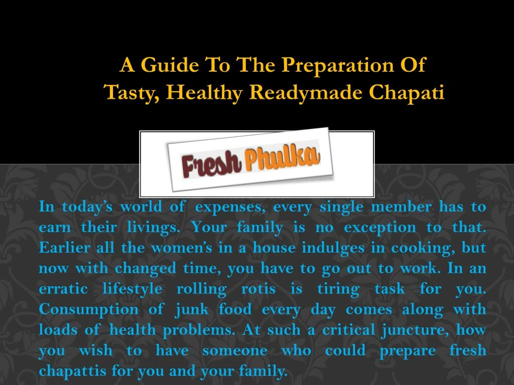 a guide to the preparation of tasty healthy