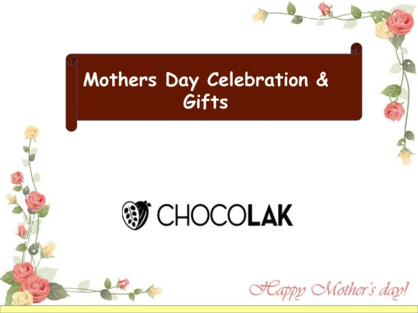 Mothers Day Celebration & Gifts