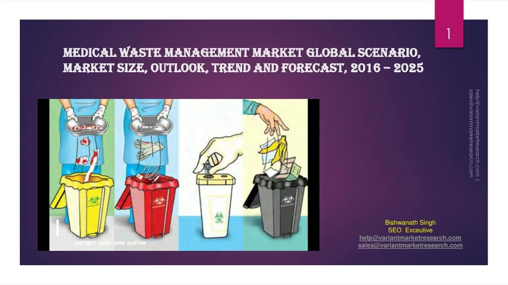 medical waste management market global scenario market size outlook trend and forecast 2016 2025