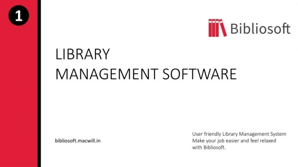 Free Library Management Software