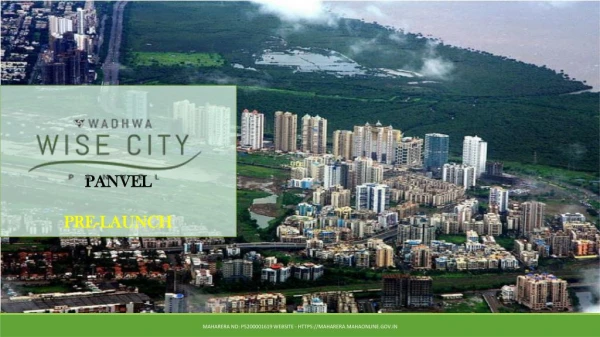 Wadhwa wise city panvel- 2 and 3 BHK beautiful designed flats in panvel