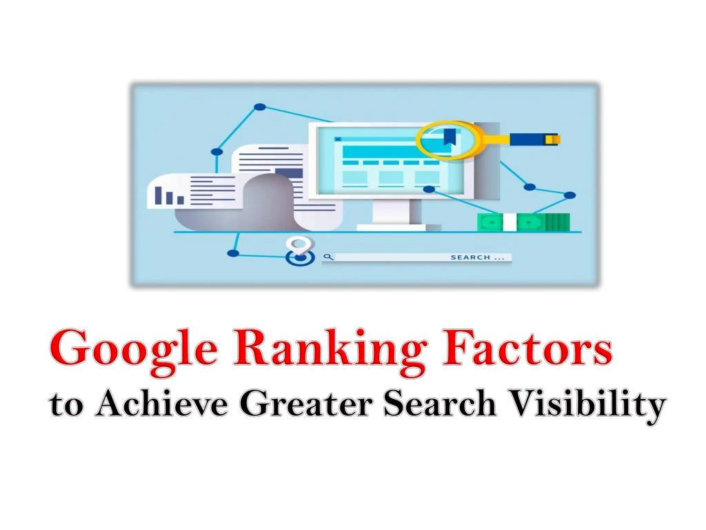 google ranking factors to achieve greater search