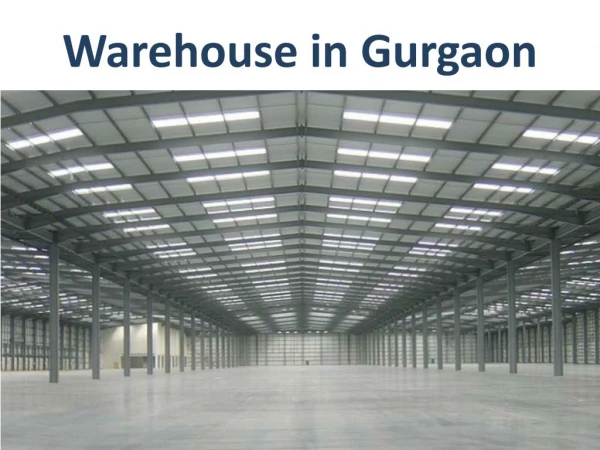 Warehouse in Gurgaon