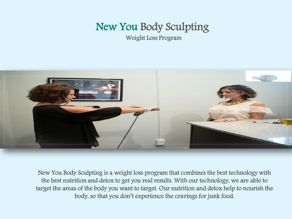new you body sculpting weight loss program