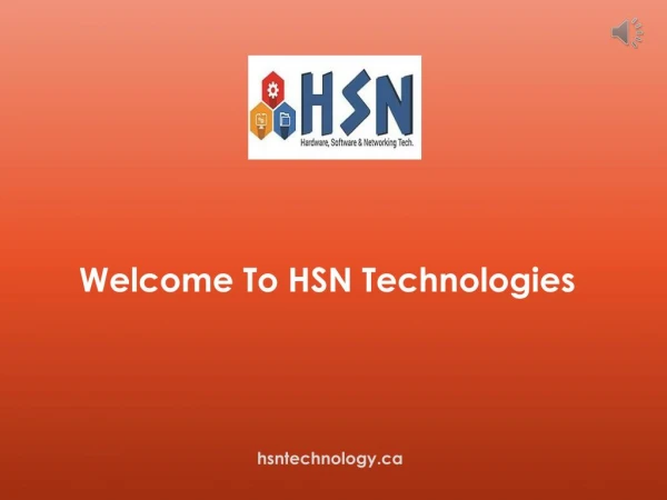 Calgary Based Web Design Service - HSN Technology