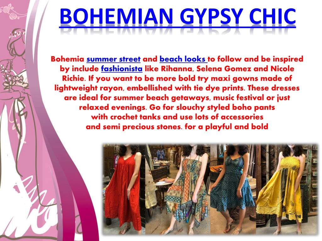 bohemian gypsy chic