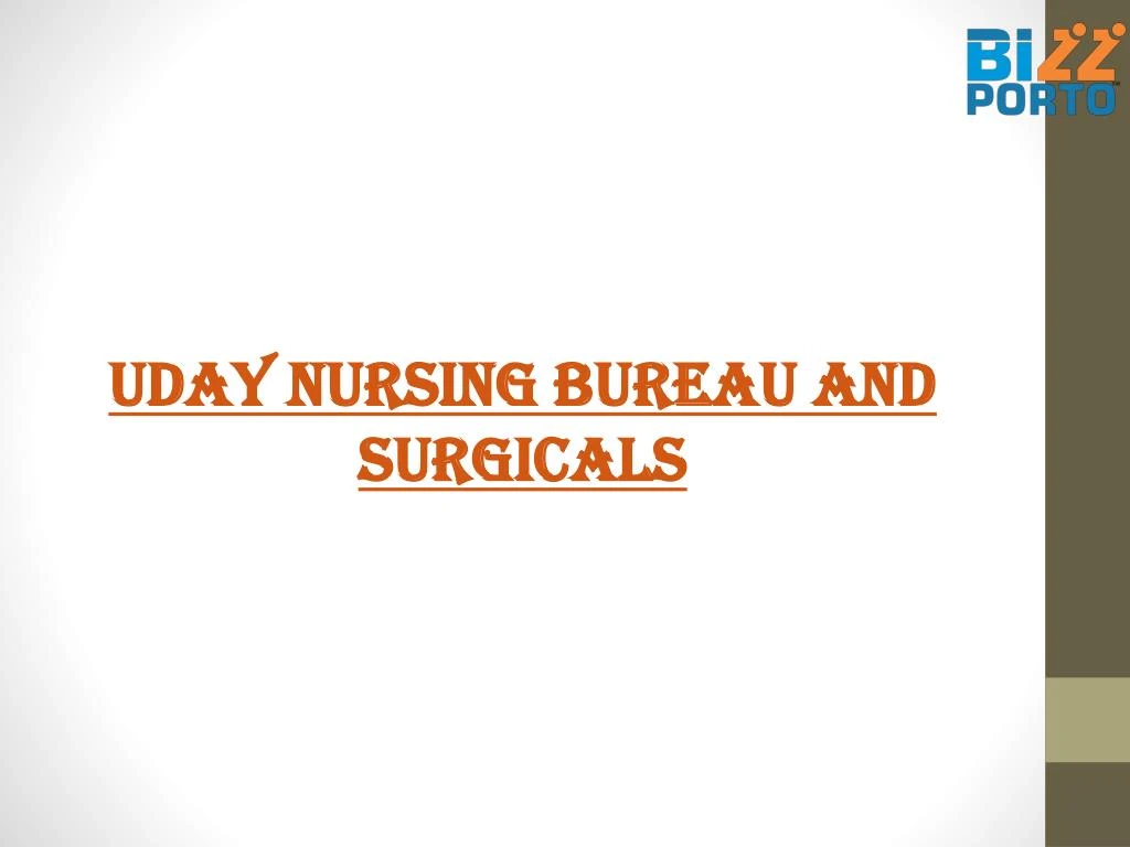 uday nursing bureau and surgicals