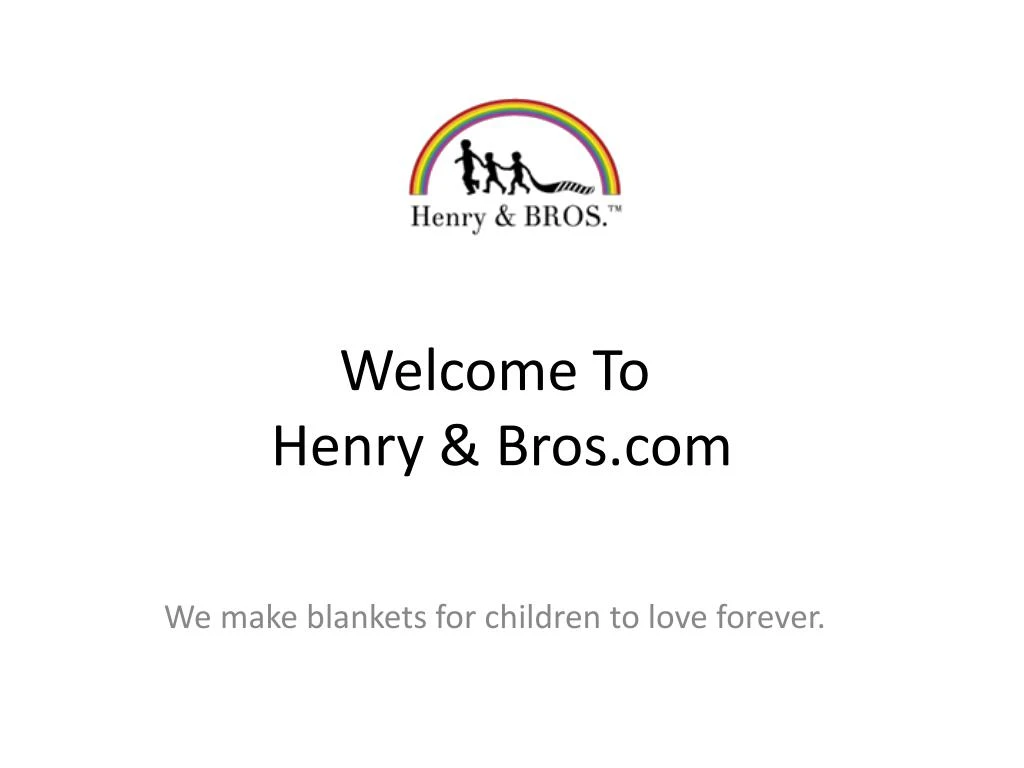 welcome to henry bros com